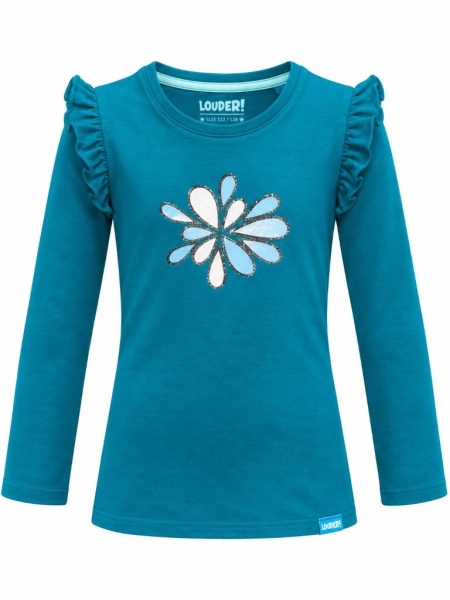 Louder! longsleeve Lou exotic plume