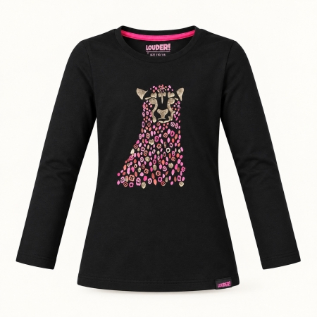Louder! longsleeve Milou black