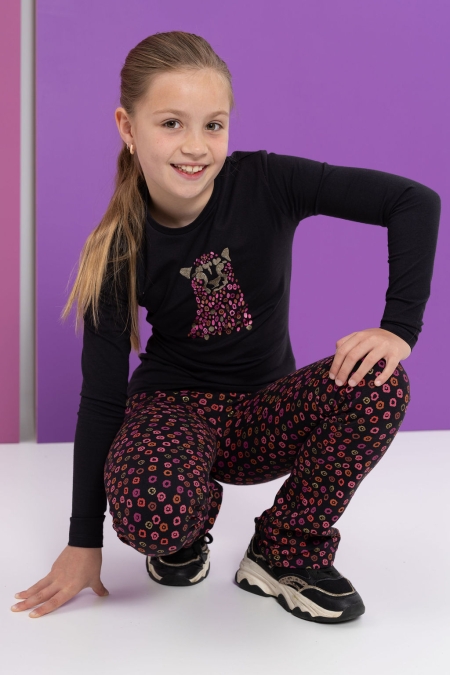 Louder! longsleeve Milou black