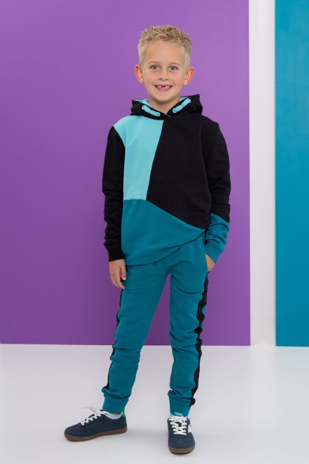 Louder! hoodie Vico colorblock