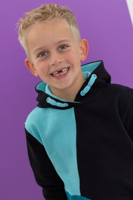 Louder! hoodie Vico colorblock