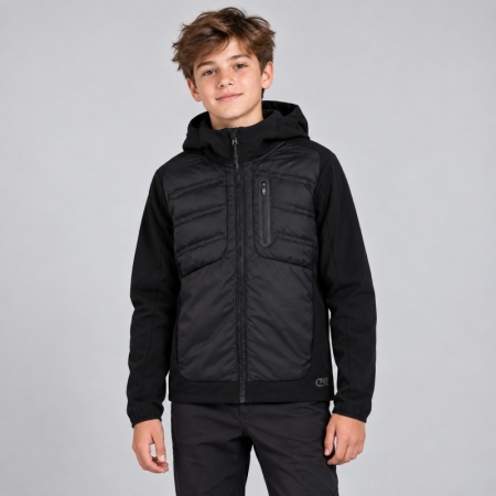 Cruyff tussenjack Reflect Hybrid Jacket black (CAJ263192-998)
