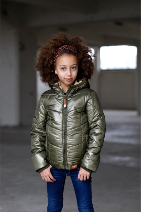Moodstreet winterjas khaki (M207-5210-470)
