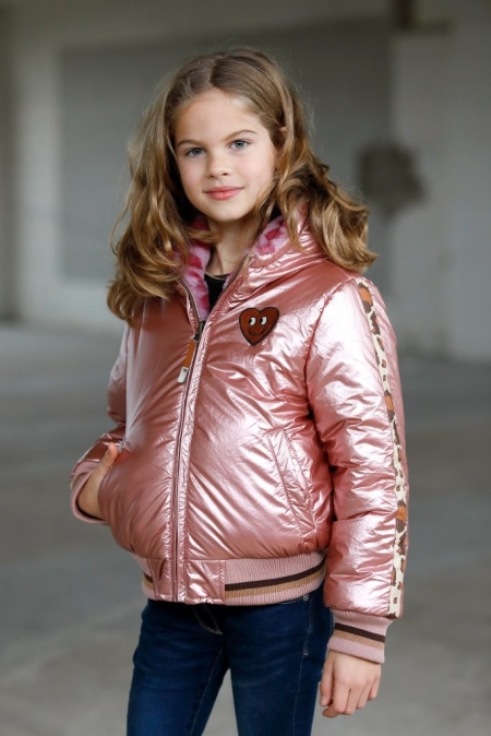 Moodstreet reversible winterjas rose (M207-5214-251)