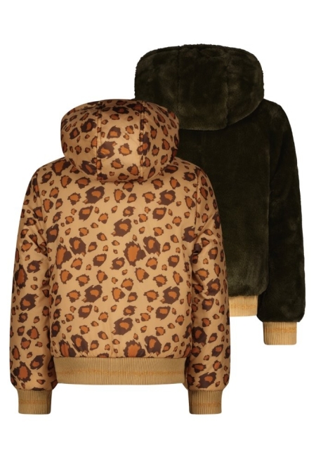 Moodstreet reversible winterjas fancy tiger (M207-5214-900)