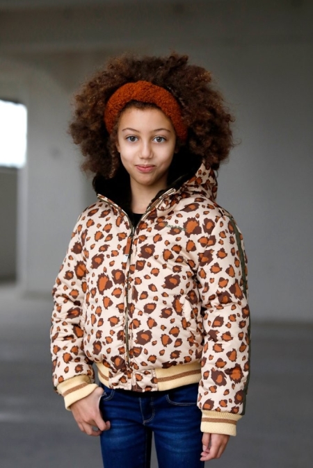 Moodstreet reversible winterjas fancy tiger (M207-5214-900)