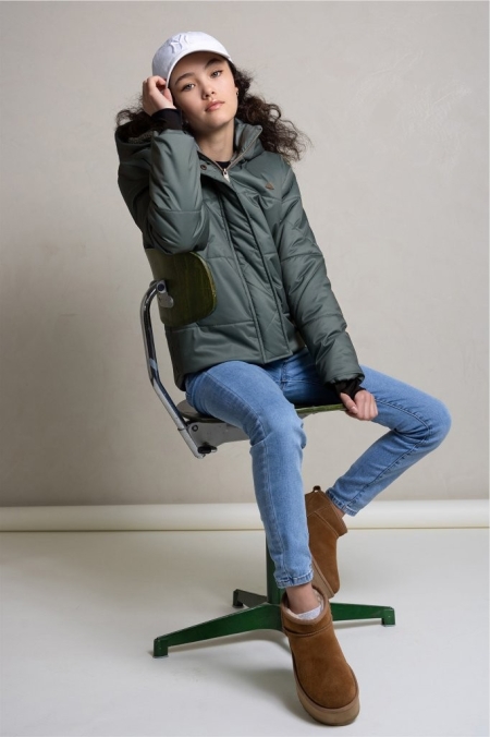 Nobell winterjas Buffer rosemary green (Q407-3201-324)
