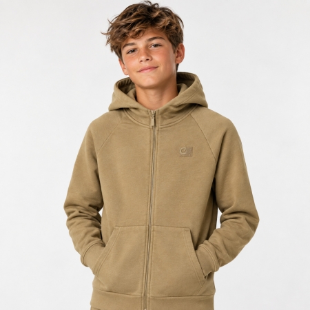 Cruyff Classic hooded vest sand (CAJ243200-103)