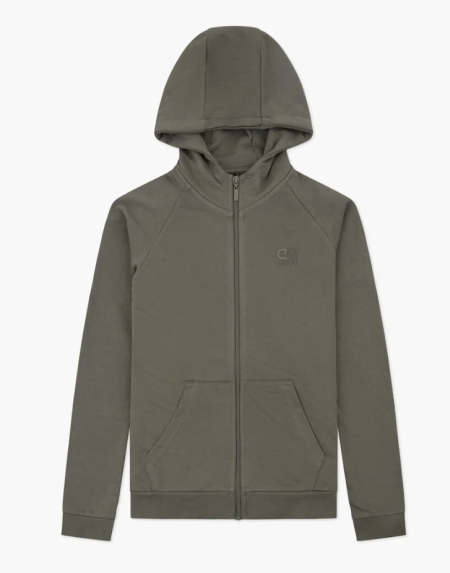 Cruyff Classic hooded vest khaki (CAJ243200-512)