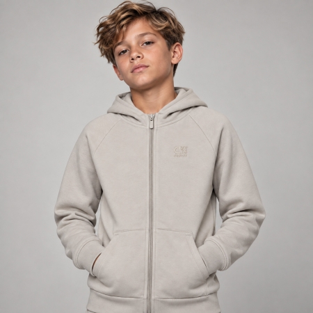 Cruyff Classic hooded vest ultimate grey (CAJ243200-905)