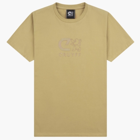 Cruyff Logo t-shirt sand (CAJ243206-103)