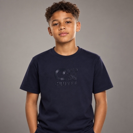 Cruyff Logo t-shirt navy (CAJ243206-601)