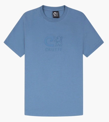 Cruyff Logo t-shirt dusty blue (CAJ243206-611)