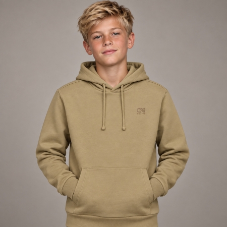 Cruyff Classic hoodie sand (CAJ243207-103)