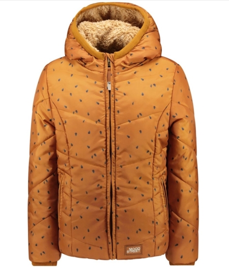 Moodstreet winterjas toffee (M207-5210-460)