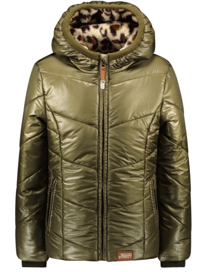 Moodstreet winterjas khaki (M207-5210-470)