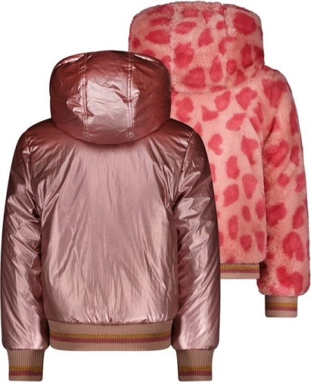 Moodstreet reversible winterjas rose (M207-5214-251)
