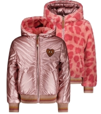 Moodstreet reversible winterjas rose (M207-5214-251)