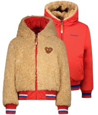 Moodstreet reversible winterjas love red (M207-5214-259)