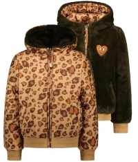 Moodstreet reversible winterjas fancy tiger (M207-5214-900)