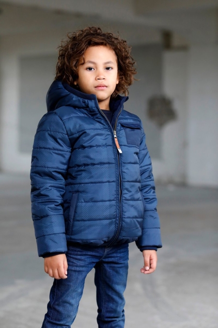 Moodstreet puff winterjas navy (M207-6220-170)