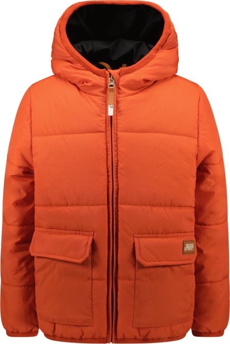 Moodstreet puff winterjas warm orange (M207-6224-575)