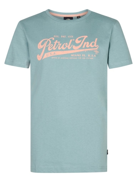 Petrol t-shirt classic print ocean petrol ind u.s.a. (B-1050-TSR128-5188)