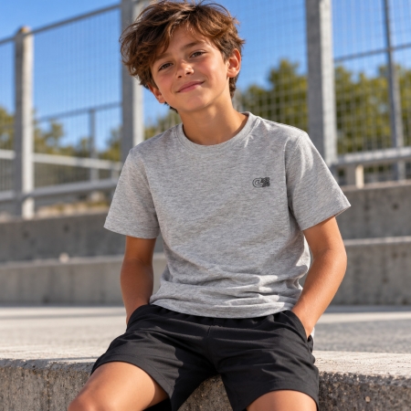 Cruyff Force t-shirt grey marl (CAJ263104-10004)