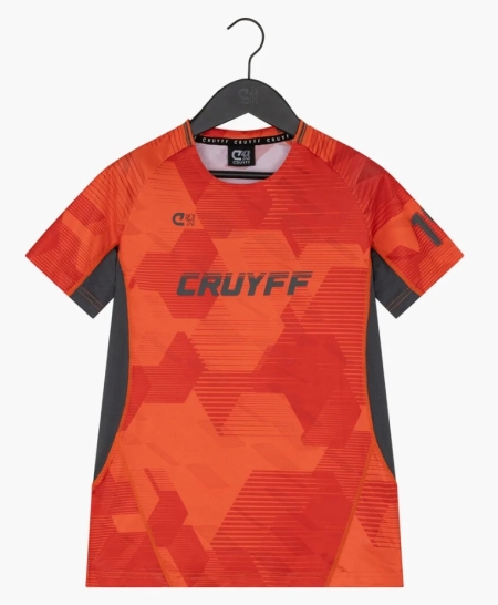 Cruyff Huddle tee bright orange (CAJ263124-5001)